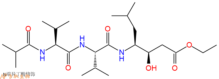 专肽生物产品三肽Isovaleryl-Val-Val-Sta-乙酯化120849-36-7