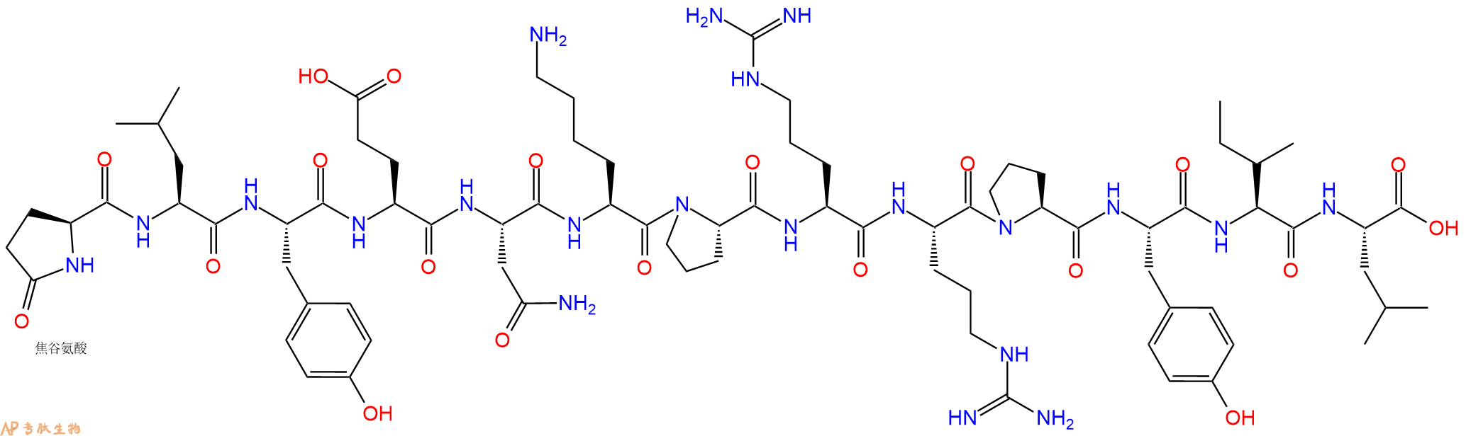专肽生物产品神经降压素：Neurotensin39379-15-2/55508-42-4/58889-67-1/394693-35-7/76398