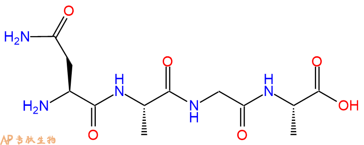 专肽生物产品四肽Asn-Ala-Gly-Ala84268-42-8
