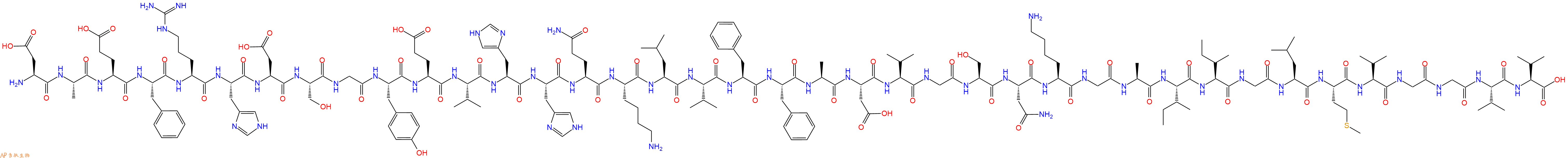 专肽生物产品淀粉肽(Des-Glu²²)-Amyloid β-Protein (1-40)1678416-36-8