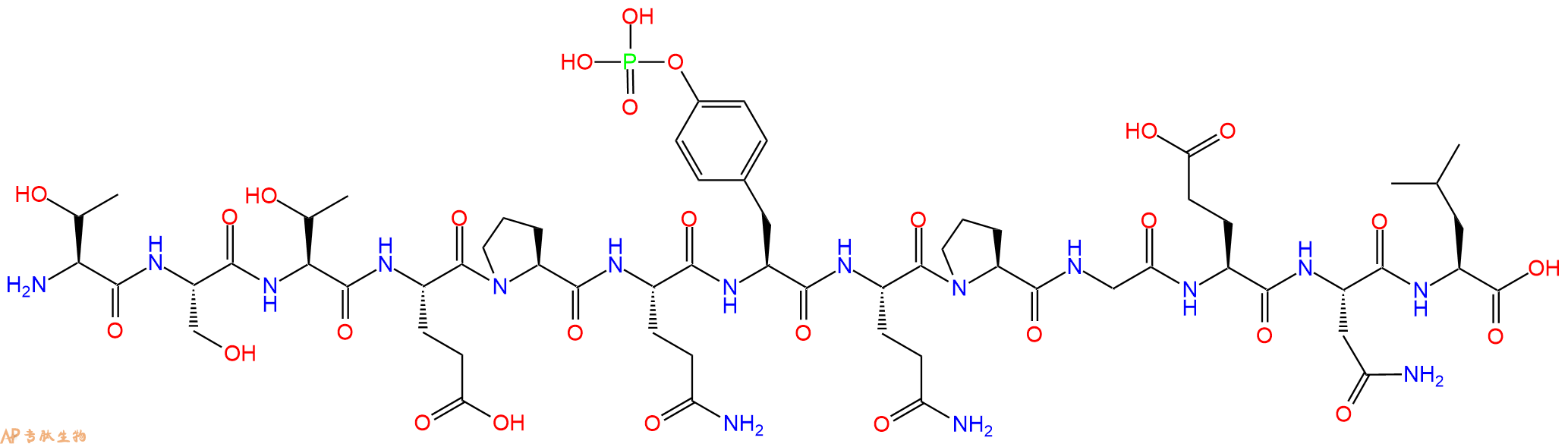 专肽生物产品pp60 c-src (521-533) (phosphorylated)149299-77-4