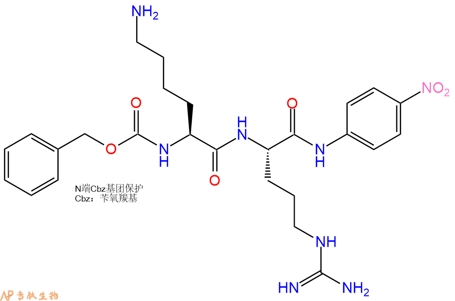 专肽生物产品二肽标记肽Z-KR-对硝基苯胺201847-59-8