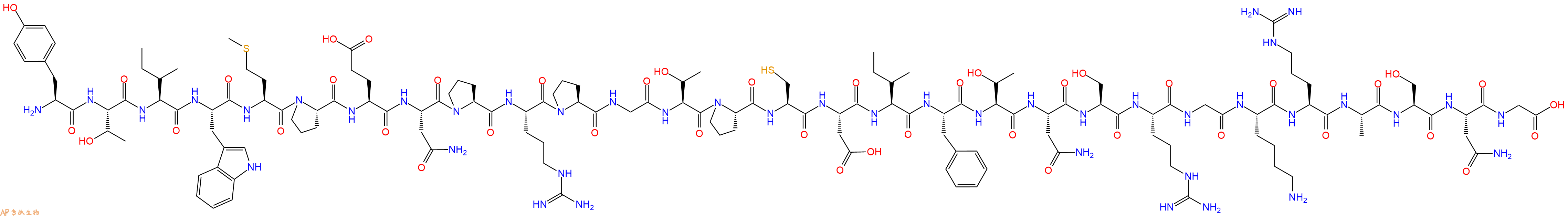 专肽生物产品狂犬病病毒肽Rabies Virus Glycoprotein、RVG peptide、RVG29、RVG-29