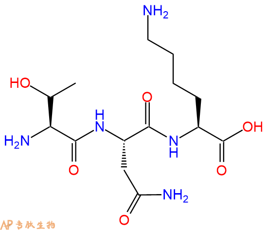 专肽生物产品三肽Thr-Asn-Lys