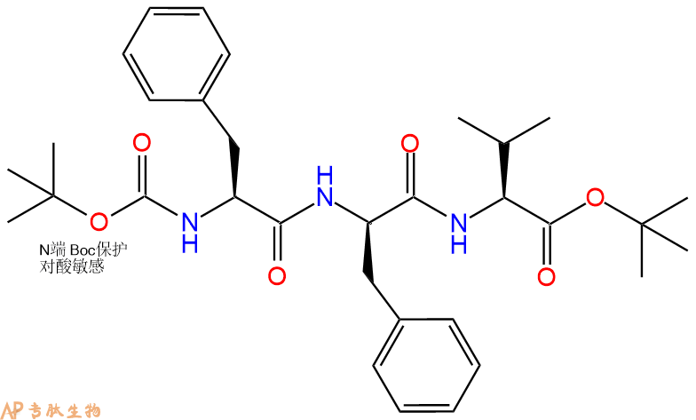 专肽生物产品三肽Boc-Phe-DPhe-Val-OtBu1519103-94-6