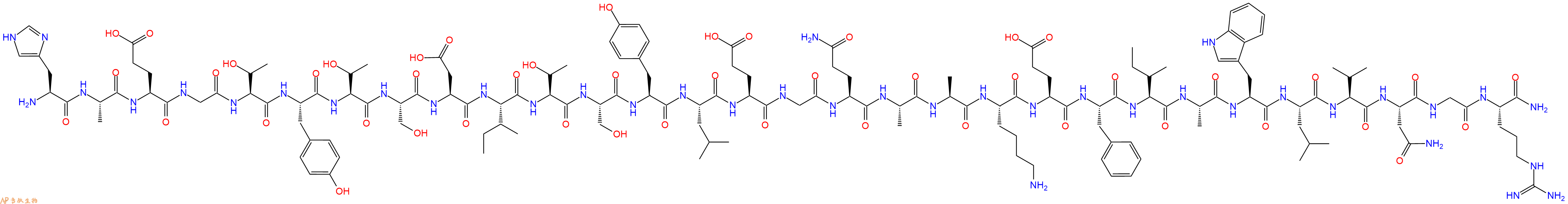 专肽生物产品GLP-1(7-36), amide, chicken, commonturkey1802078-26-7