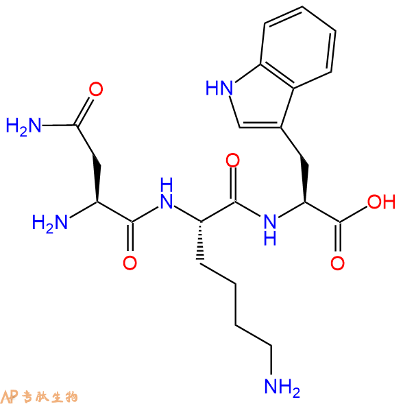 专肽生物产品三肽Asn-Lys-Trp