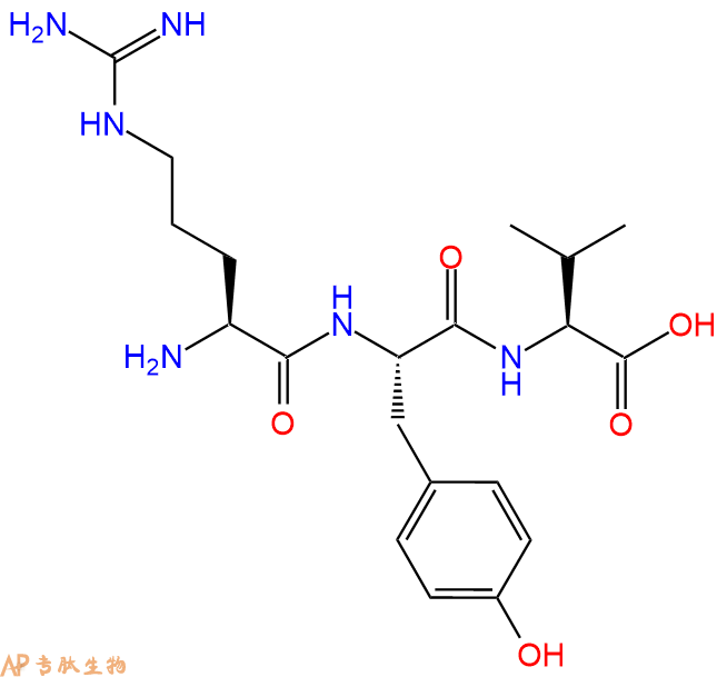 专肽生物产品三肽Arg-Tyr-Val