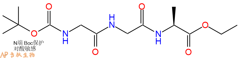专肽生物产品三肽Boc-Gly-Gly-Ala-乙酯化84794-55-8