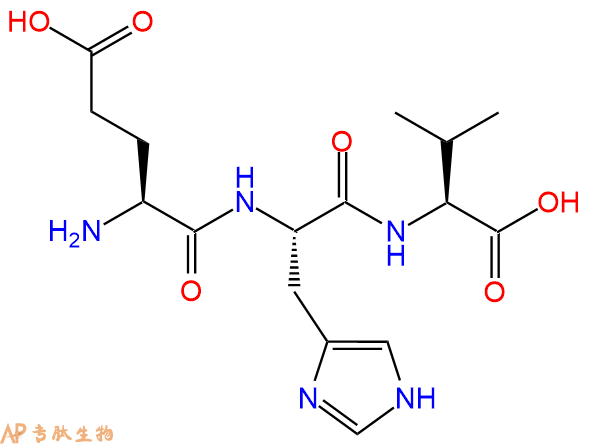 专肽生物产品三肽Glu-His-Val