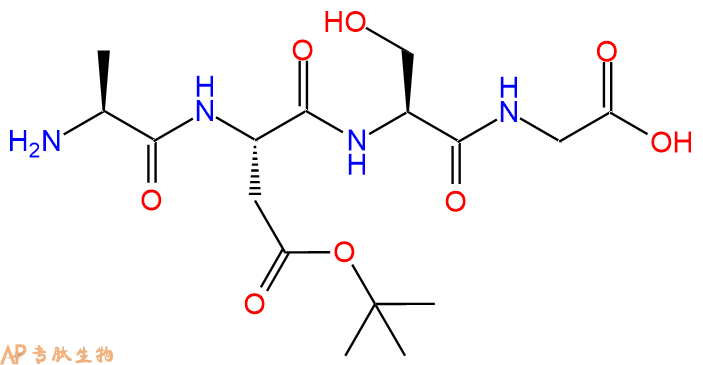 专肽生物产品四肽Ala-AspOtBu-Ser-Gly105388-04-3