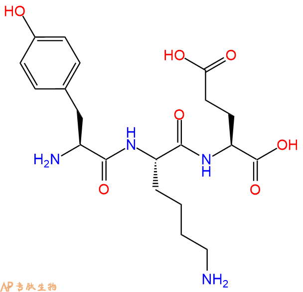 专肽生物产品三肽Tyr-Lys-Glu