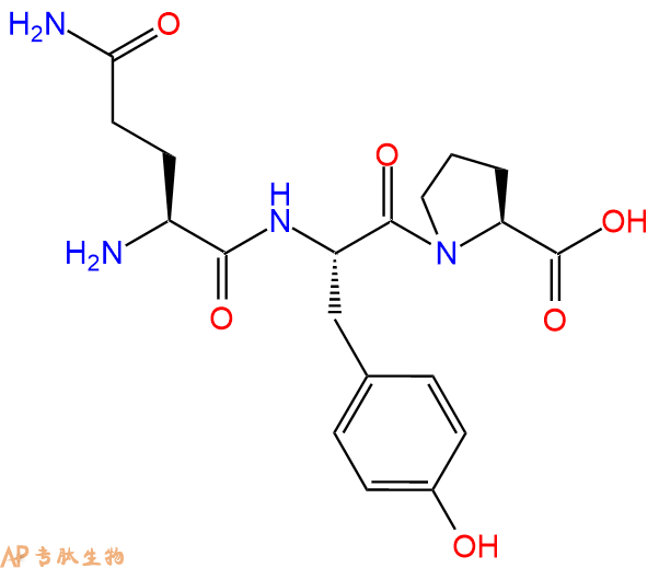 专肽生物产品三肽Gln-Tyr-Pro