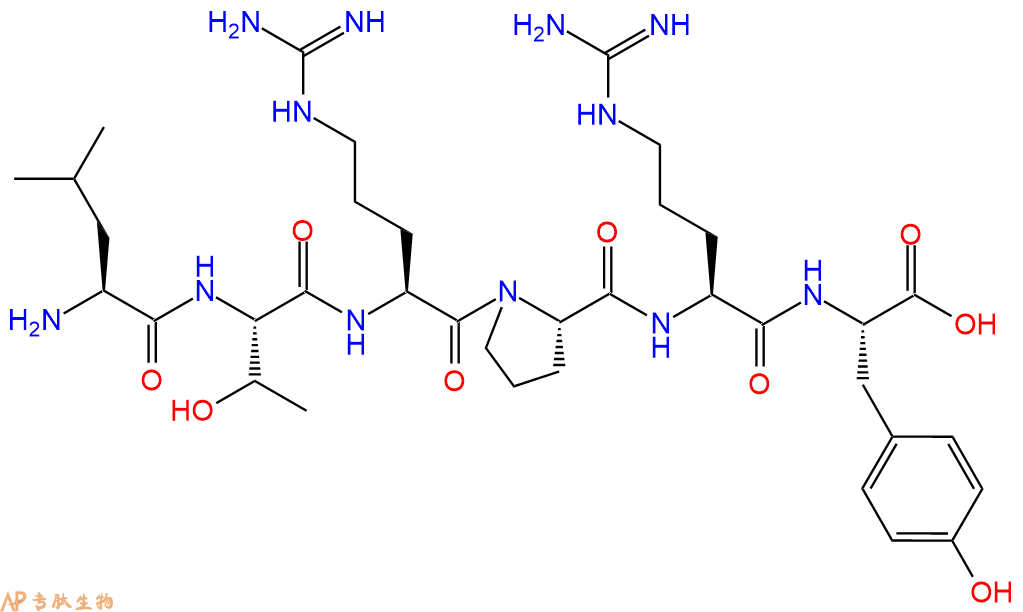专肽生物产品胰腺多肽PancreaticPoly Peptide (31-36)FreeAcid, human