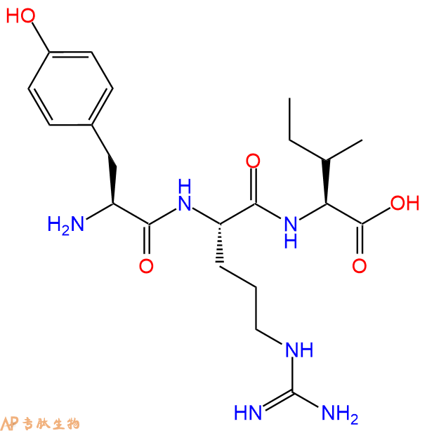 专肽生物产品三肽Tyr-Arg-Ile