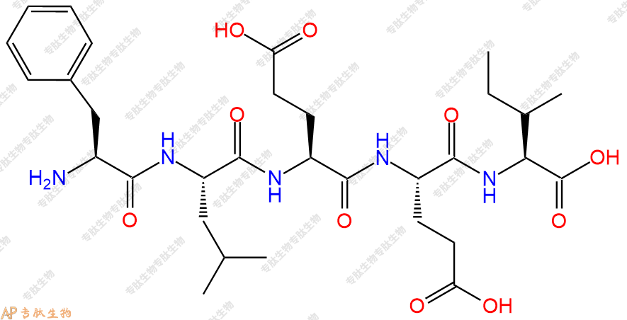 专肽生物产品PHE-Leu-Glu-Glu-Ile62733-72-6