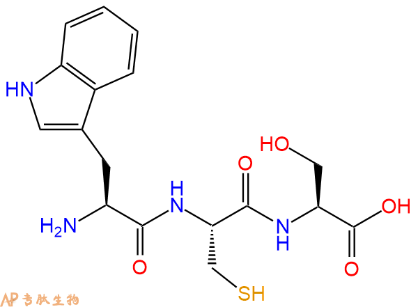专肽生物产品三肽Trp-Cys-Ser950687-22-6
