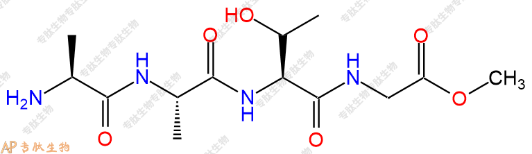 专肽生物产品四肽Ala-Ala-Thr-Gly-甲酯化53931-93-4