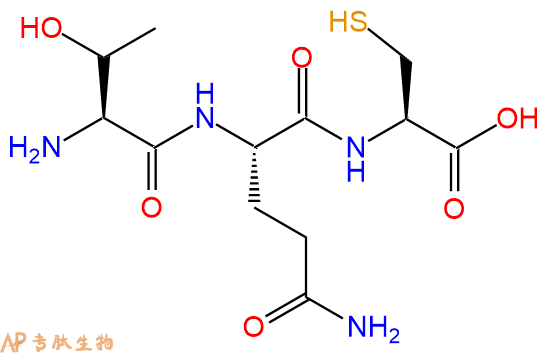 专肽生物产品三肽Thr-Gln-Cys