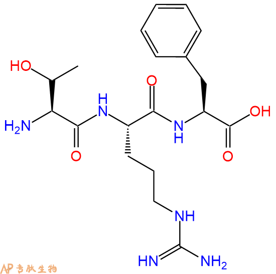 专肽生物产品三肽Thr-Arg-Phe