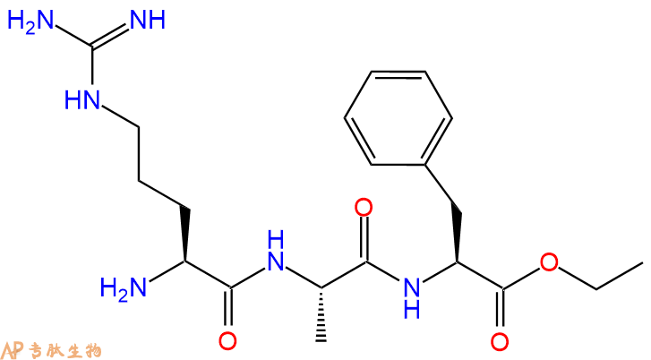 专肽生物产品三肽Arg-Ala-Phe-乙酯化·2HCl