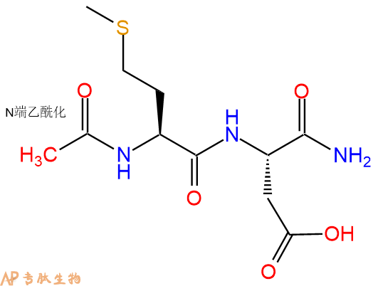 专肽生物产品二肽Ac-Met-Asp-NH2
