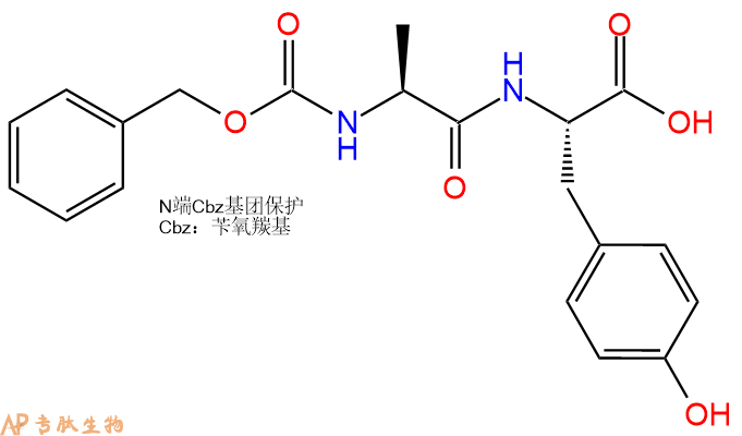 专肽生物产品二肽CBzAla-Tyr13122-97-9