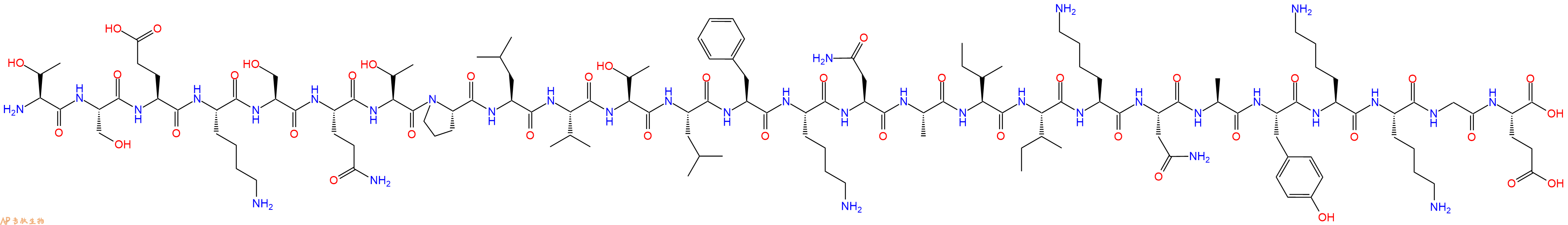 专肽生物产品β-Endorphin (6-31) (human)77761-27-4