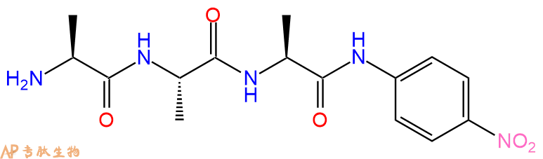 专肽生物产品三肽Pancreatic elastase substrate：Ala-Ala-Ala-对硝基苯胺50450-80-1