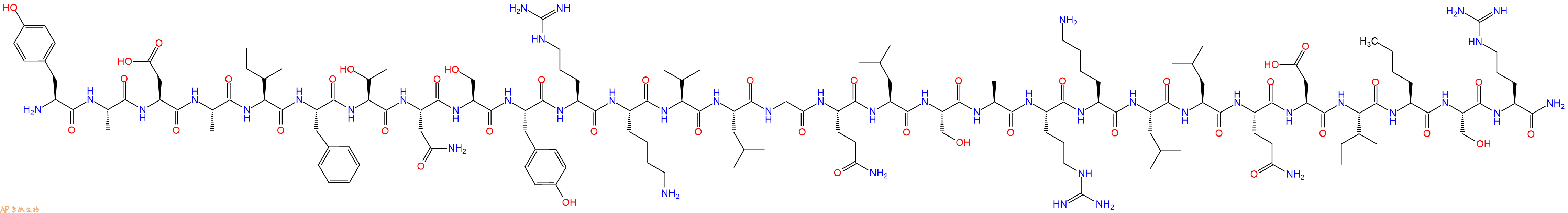 专肽生物产品生长激素释放因子(Nle27)-GRF(1-29)amide(human)91869-58-8