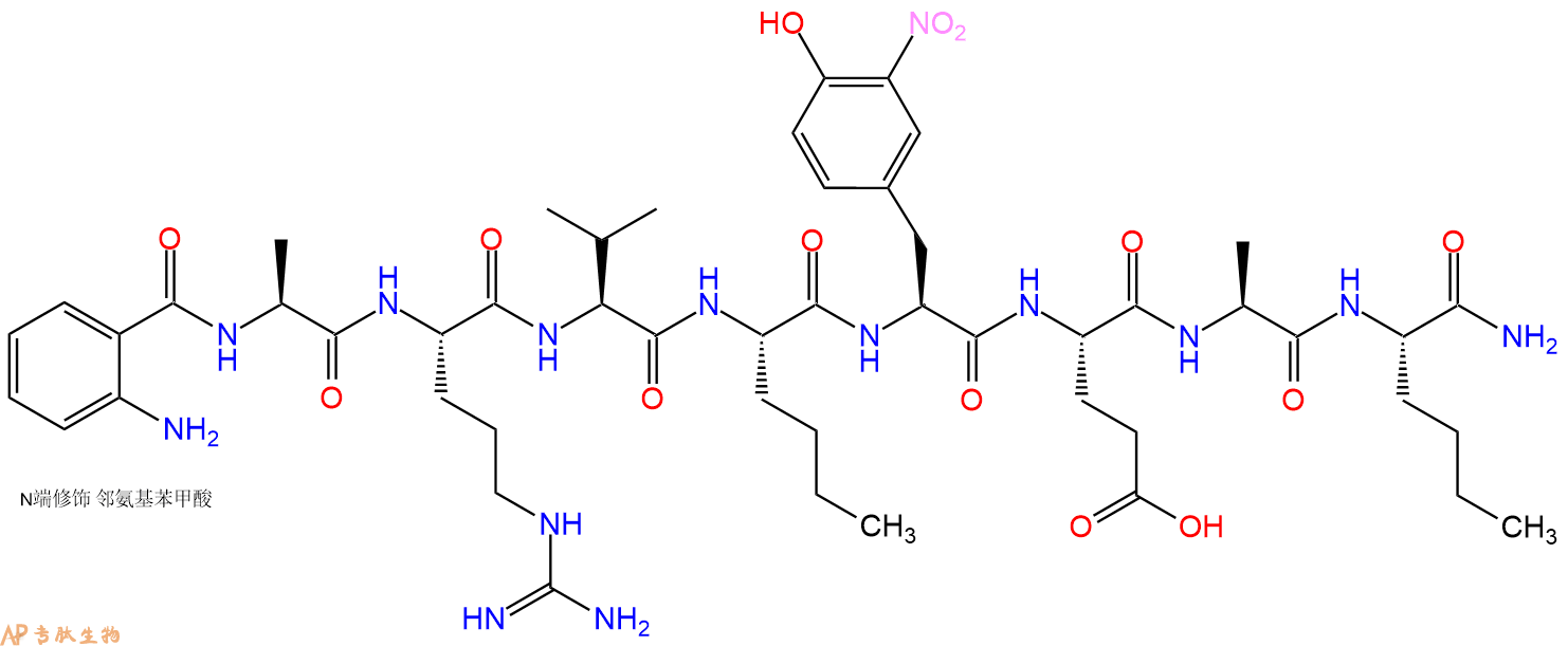 专肽生物产品荧光HIV底物肽 Fluorescent HIV Substrate