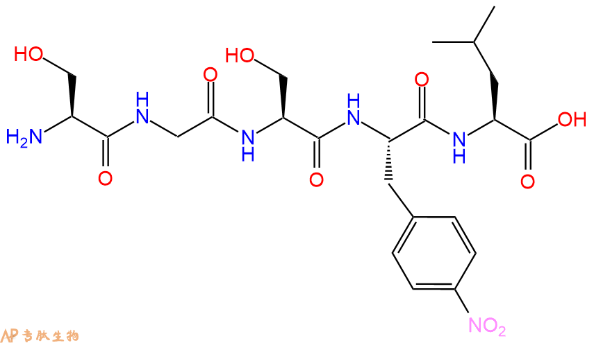 专肽生物产品Ser-Gly-Ser-(NO2)Phe-Leu