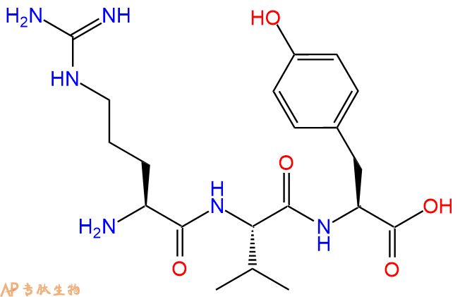 专肽生物产品三肽Arg-Val-Tyr
