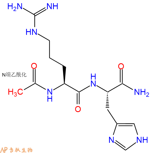 专肽生物产品二肽Ac-Arg-His-NH2