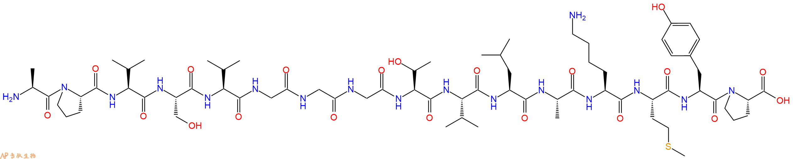 专肽生物产品GRP (1-16) (porcine)95211-11-3