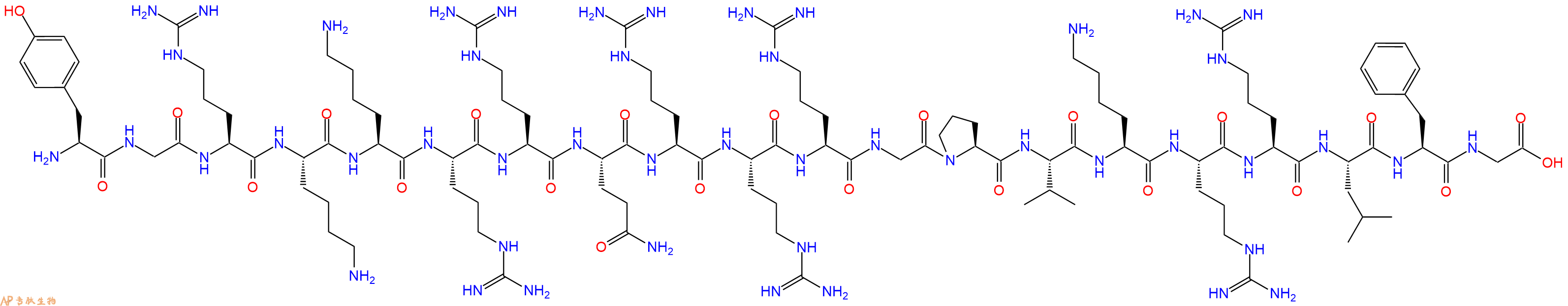 专肽生物产品细胞分裂蛋白激酶2 Cdk2/Cyclin Inhibitory Peptide I