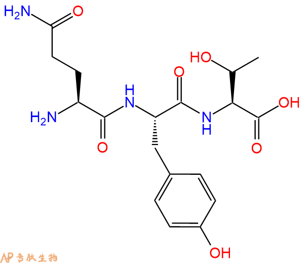 专肽生物产品三肽Gln-Tyr-Thr