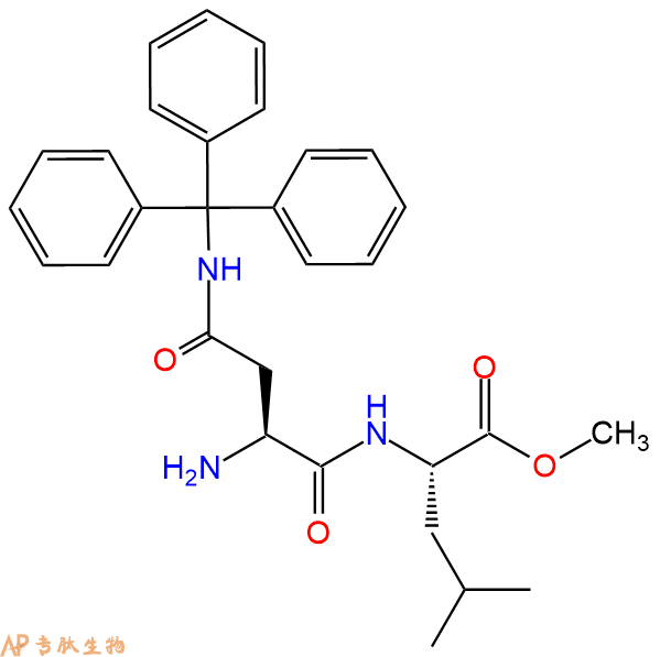 专肽生物产品二肽Asn(Trt)-Leu-甲酯化·HCl