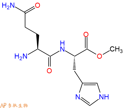 专肽生物产品二肽Gln-His-甲酯化50912-91-9
