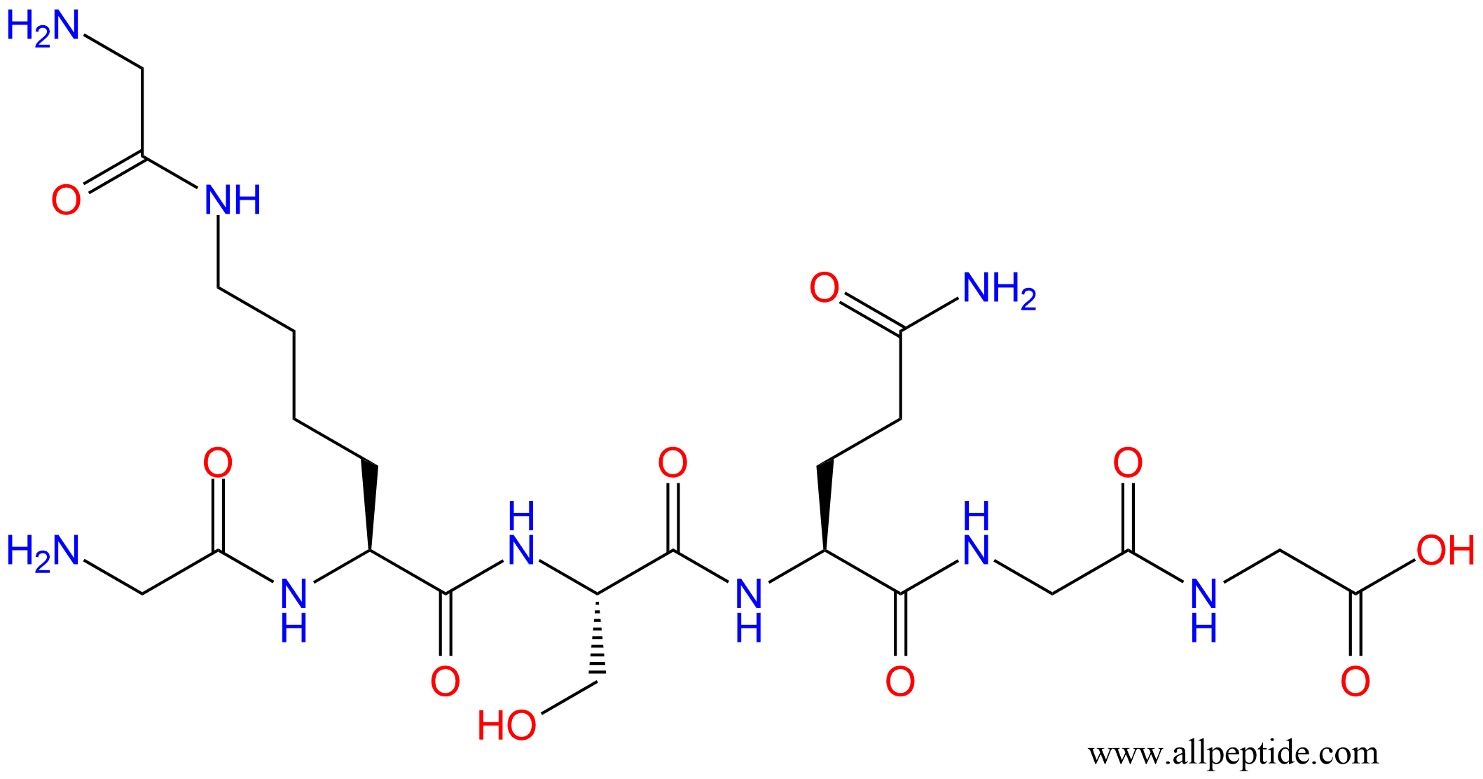 专肽生物产品(Gly)Lys-Ser-Gln-Gly-Gly128404-06-8