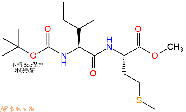 专肽生物产品二肽Boc-Ile-Met-甲酯化71439-52-6