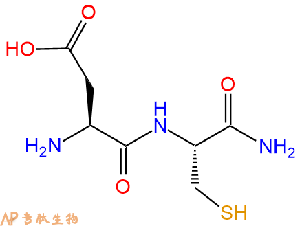 专肽生物产品二肽Asp-Cys-NH2