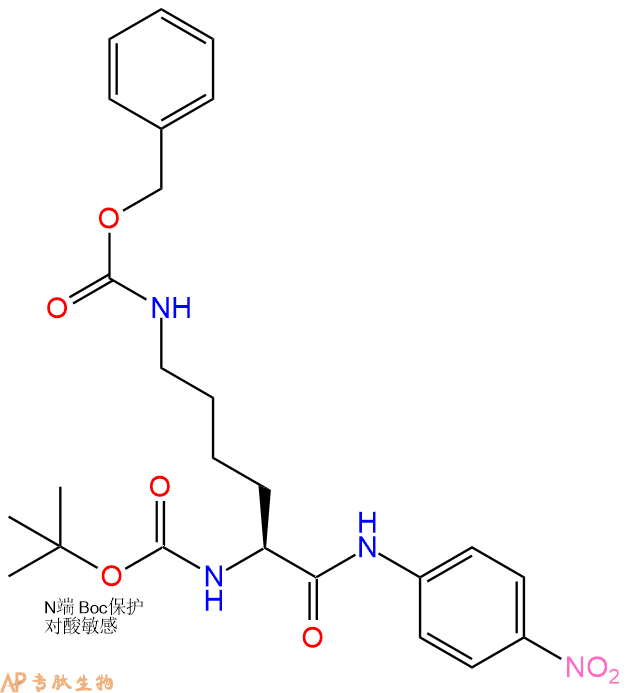 专肽生物产品Boc-Lys(Cbz)-pNA51078-31-0