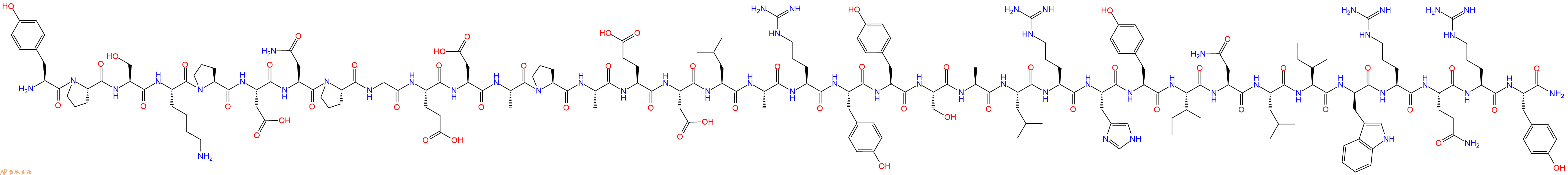专肽生物产品神经肽Y [Leu17DTrp32]Neuro Peptide Y, human153549-78-1