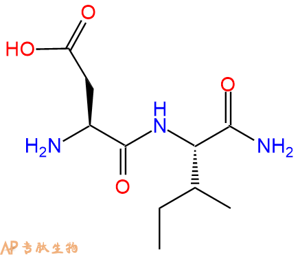 专肽生物产品二肽Asp-Ile-NH2
