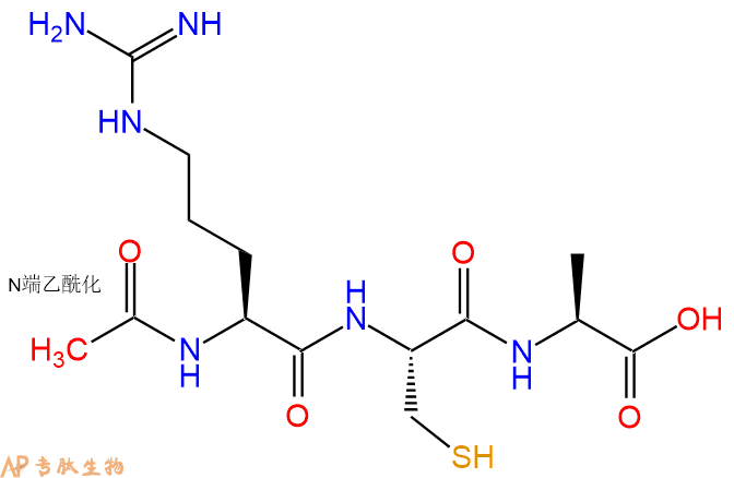 专肽生物产品三肽Ac-Arg-Cys-Ala1440539-03-6