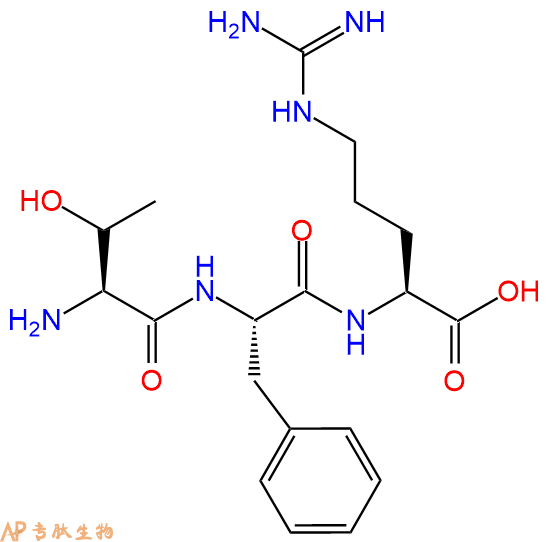 专肽生物产品三肽Thr-Phe-Arg