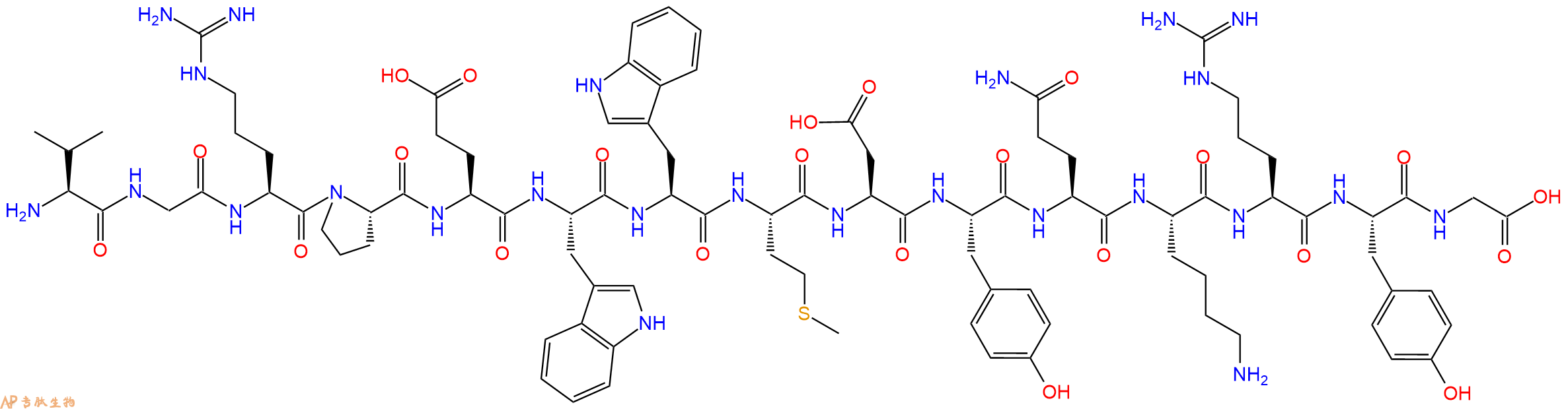 专肽生物产品BAM(8-22)、Bovine Adrenal Medulla Peptide (8-22)412961-36-5