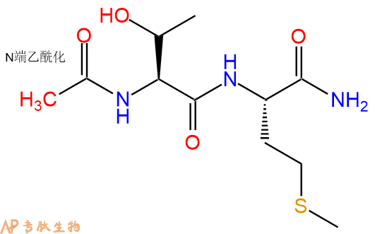 专肽生物产品二肽Ac-Thr-Met-NH2