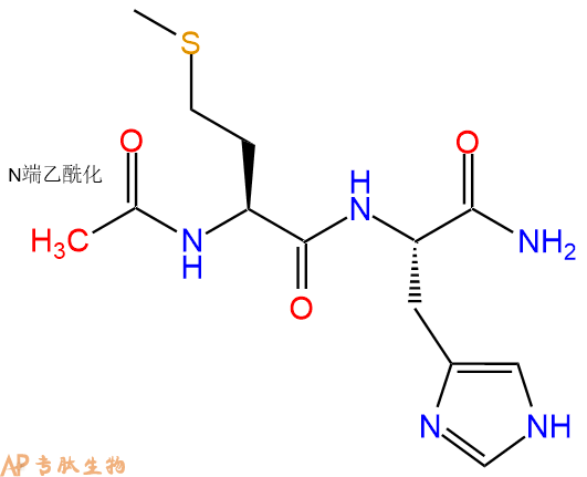 专肽生物产品二肽Ac-Met-His-NH2
